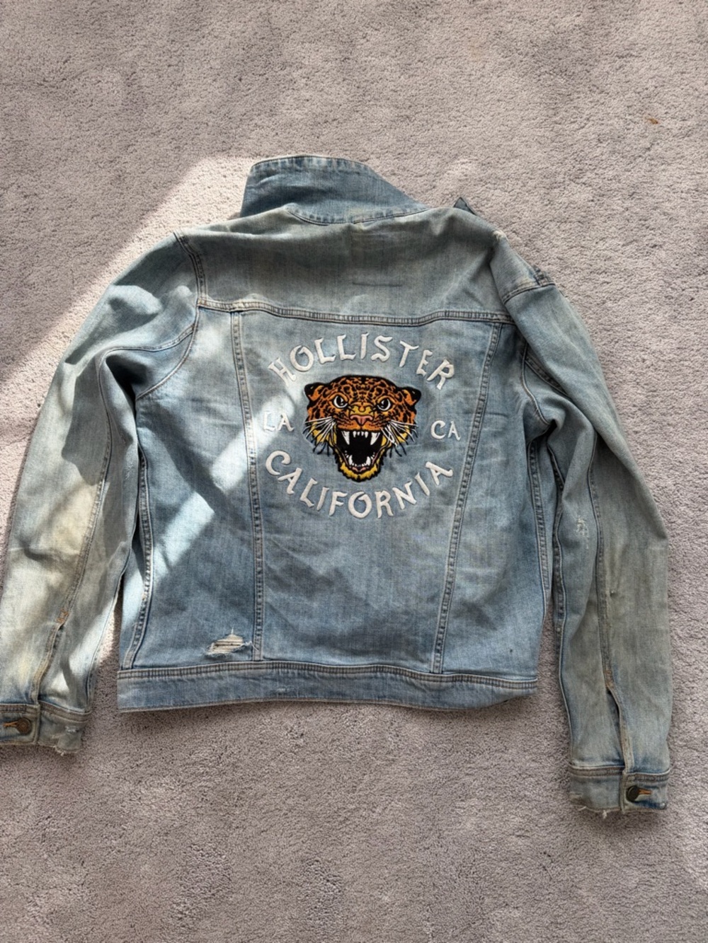 Hollister Light Blue Denim Jacket - Epic Flex